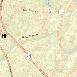Aspen Hill Street Map