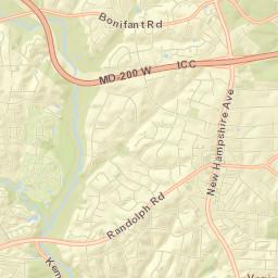 Colesville Street Map