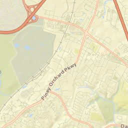 Odenton Street Map