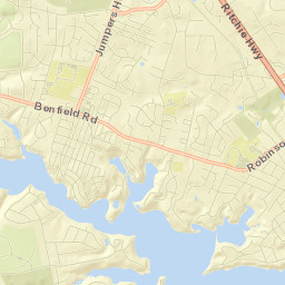 Arden on the Severn Street Map