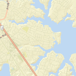 Severna Park Street Map