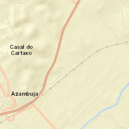 Azambuja Street Map