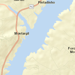 Montargil Street Map