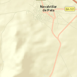 Navalvillar de Pela Street Map