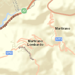 Martirano Street Map