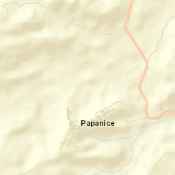 Papanice Street Map
