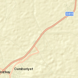 Altıntaş İlçesi Street Map