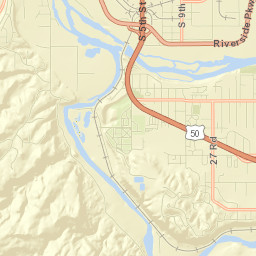 Orchard Mesa Street Map
