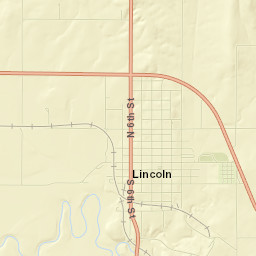 Kansas 14, Lincoln, KS 67455, USA Street Map