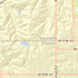 12764-12864 West 51st Street, Shawnee Street Map