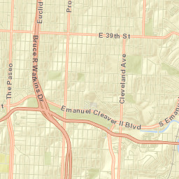 4233 Prospect Avenue, Kansas City, MO Street Map