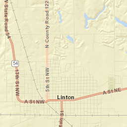 Linton Street Map