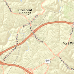 Lakeside Park Street Map