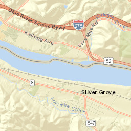 Silver Grove Street Map