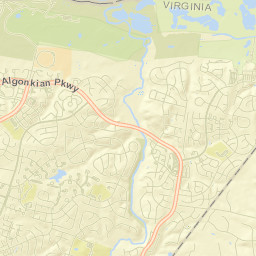 Lowes Island Street Map