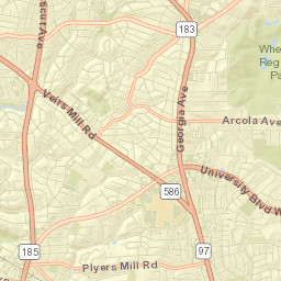 Wheaton Street Map