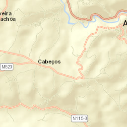 Santo Estêvão Street Map