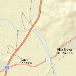 Vila Nova da Rainha Street Map