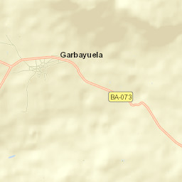 Garbayuela Street Map