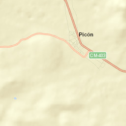 Picón Street Map