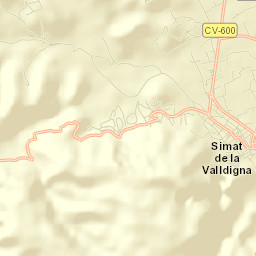 Simat de la Valldigna Street Map