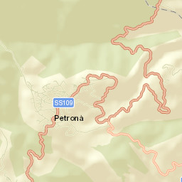 Petronà Street Map