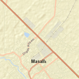 Masally Street Map