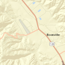 Boonville Street Map