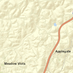 Meadow Vista Street Map