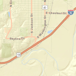 I-70 Junction City KS 66441 Street Map