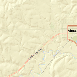 Alma Street Map