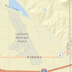 Kansas Turnpike, Lawrence, KS 66044, USA Street Map