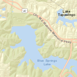 Jackson County Street Map