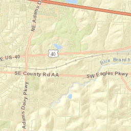 1441 Southeast Adams Dairy Parkway, Blue Springs, MO 64014, U Street Map