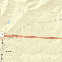 Odessa Street Map