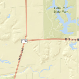 Jasper County Street Map