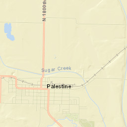 Palestine Street Map
