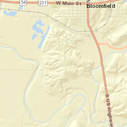 Bloomfield Street Map