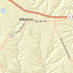 Dillsboro Street Map