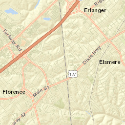Elsmere Street Map