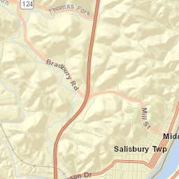 Middleport Street Map
