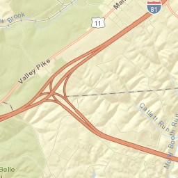 Middletown Street Map