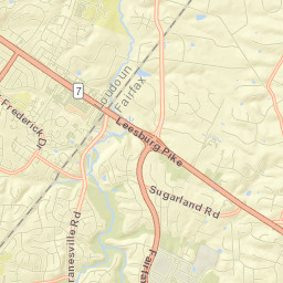 Dranesville Street Map