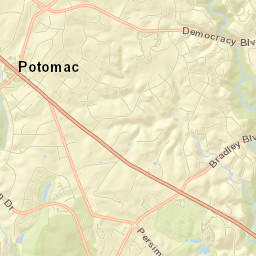 Potomac Street Map