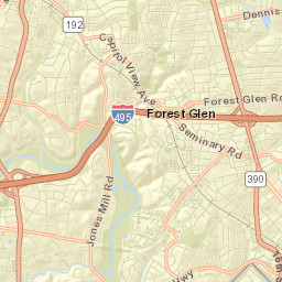 Kensington Street Map