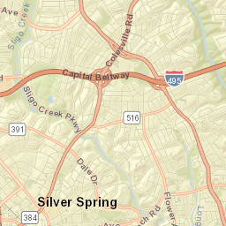 Four Corners Street Map