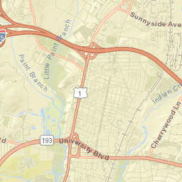 Berwyn Heights Street Map