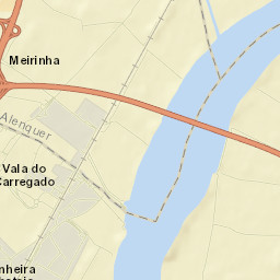 Carregado Street Map