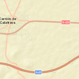 Carrión de Calatrava Street Map
