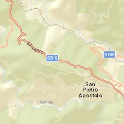 San Pietro Apostolo Street Map